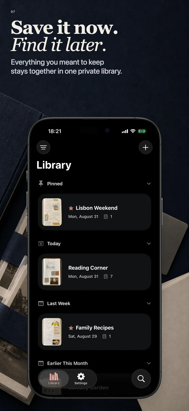 Journal Mate: Media Organizer